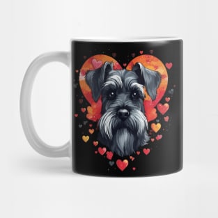 Miniature Schnauzer Valentine Day Mug